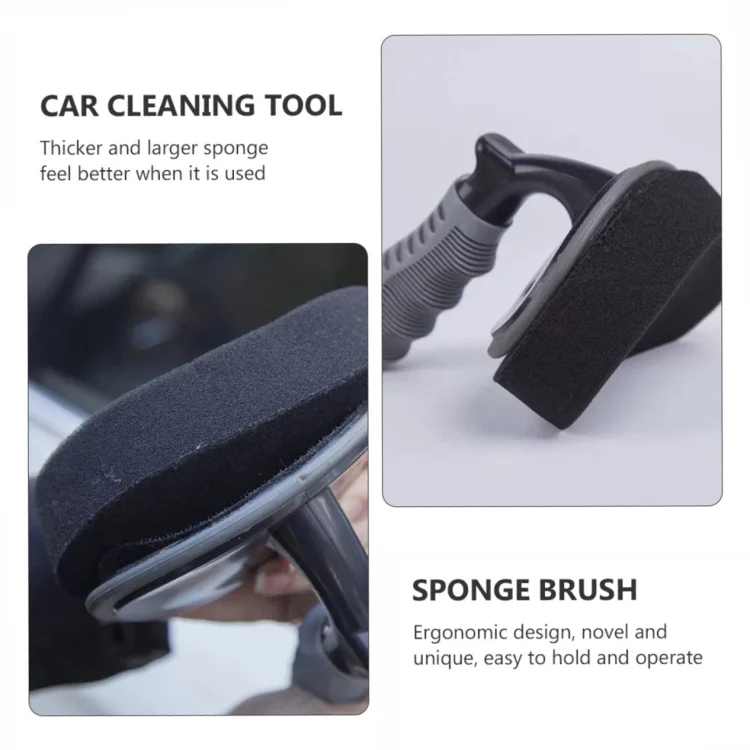 TBD06043199_B3.webp Durable Car Tire Waxing Curved Sponge Brush - Image 4