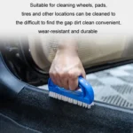 Car Interior D-shaped Seat Seam Cleaning Brush - Image 7