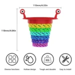 Retractable Rainbow Monster Universal Floor Drain Kitchen Sink Strainer - Image 3
