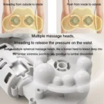 Multi-Function Lumbar Massager Car Cervical Hot Waist Massage Pillow - Image 6