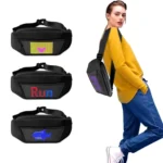 Bluetooth APP Oxford Cloth LED Pocket Outdoor Riding Color LED Waist Bag - Image 2