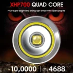 Strong Light Flashlight USB Rechargeable LED Super Bright Long-range Outdoor Lighting - Image 7