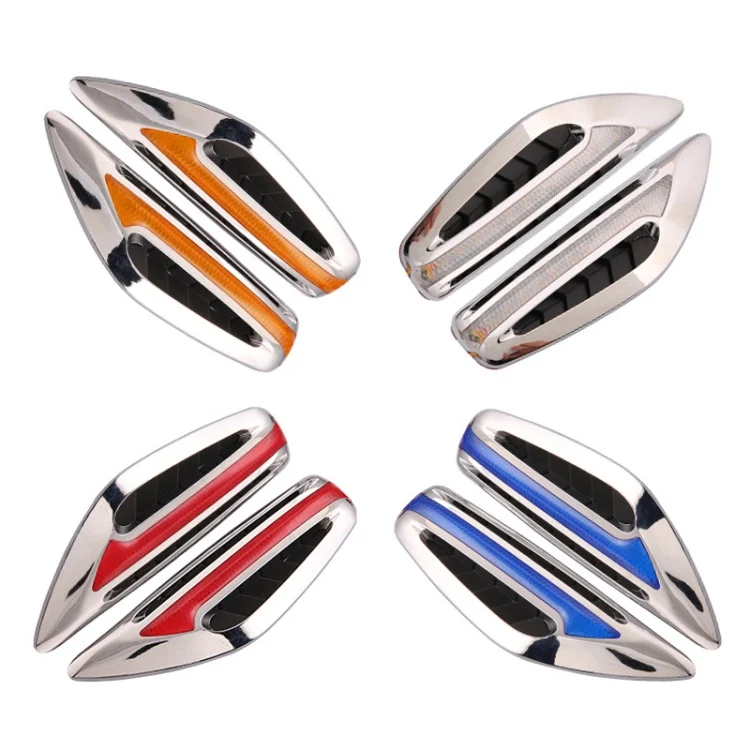 TBD06043265_B1.webp 2pcs Car Fender Blade Dynamic Side Marker Lights 12V LED High Bright Daytime Running Lights - Image 2