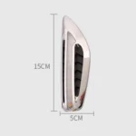 2pcs Car Fender Blade Dynamic Side Marker Lights 12V LED High Bright Daytime Running Lights - Image 3
