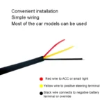 2pcs Car Fender Blade Dynamic Side Marker Lights 12V LED High Bright Daytime Running Lights - Image 5