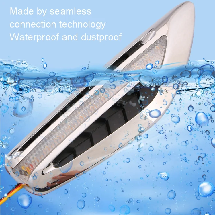 TBD06043265_B5.webp 2pcs Car Fender Blade Dynamic Side Marker Lights 12V LED High Bright Daytime Running Lights - Image 6