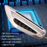 2pcs Car Fender Blade Dynamic Side Marker Lights 12V LED High Bright Daytime Running Lights - Image 8