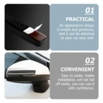4pcs/set Car Rearview Mirror Body ABS Anti-collision Strip - Image 2