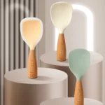 Kacheeg Household Food Grade Standing Non-Stick Rice Ladle Rice Cooker Spoon - Image 2