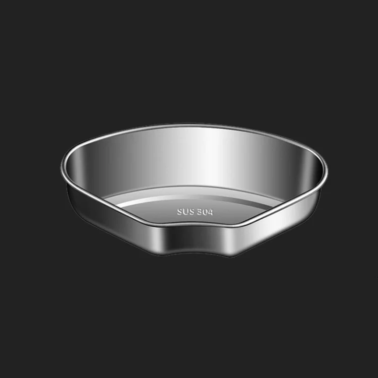 Kacheeg Stainless Steel Fan-Shaped Steamer Tray Household Childrens Supplementary Food Steampak