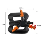 Three-prong Sprinkler Garden Lawn Rotating Sprinkler - Image 3