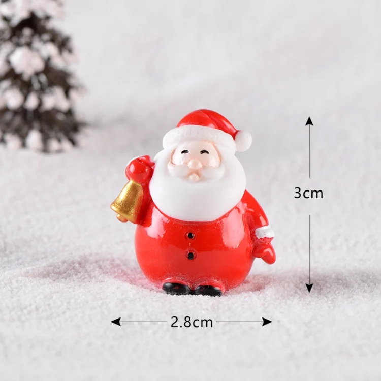 TBD0604331005_1.webp 5pcs Christmas Decoration Accessories Micro Landscape Christmas Gift Resin Small Ornament - Image 9