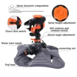 Automatic Watering Device Landscaping Sprinkler Cooling Spray - Image 5