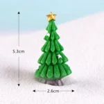 5pcs Simulation Christmas Tree Decoration Christmas Gifts Micro Landscape Snow Ornament - Image 6