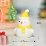 5pcs Christmas Micro Landscape Snowscape Decoration Accessories Christmas Resin Ornament - Image 6