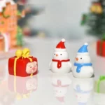 5pcs Christmas Micro Landscape Snowscape Decoration Accessories Christmas Resin Ornament - Image 2