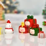 5pcs Christmas Micro Landscape Snowscape Decoration Accessories Christmas Resin Ornament - Image 3