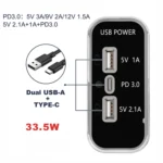 12/24V USB+Type-C Car, RV, Boat Mobile Phone Charger Modification - Image 6
