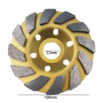 100mm Concrete Stone Diamond Grinding And Polishing Blades Ceramic Grinder Machine Fan Shape Grinding Wheel - Image 2