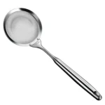 Kacheeg 304 Stainless Steel Soymilk Spoon Kitchen Oil Filter Ladle