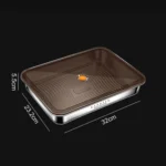 Kacheeg Refrigerator Dumpling Storage Box Home Use Wonton Freezer Organizer - Image 12