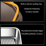 Kacheeg Refrigerator Dumpling Storage Box Home Use Wonton Freezer Organizer - Image 10