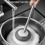 Kacheeg 304 Stainless Steel Pot Brush Kitchen Cleaning And Dishwashing Tools - Image 4