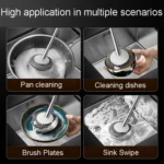 Kacheeg 304 Stainless Steel Pot Brush Kitchen Cleaning And Dishwashing Tools - Image 8