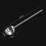 Kacheeg Stainless Steel Hot Oil Skillet Kitchen Small Oil Pouring Spoon - Image 12