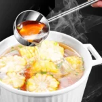 Kacheeg Stainless Steel Hot Oil Skillet Kitchen Small Oil Pouring Spoon - Image 11