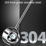 Kacheeg Stainless Steel Hot Oil Skillet Kitchen Small Oil Pouring Spoon - Image 3