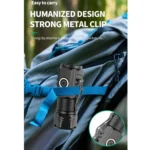 3LED Strong Light TYPE-C Charging Convenient Mini Multi-Function Flashlight - Image 8