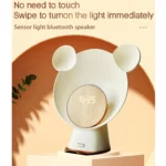 Night Light Smart Speaker Wireless Charging Atmosphere Light Alarm Clock - Image 2