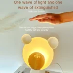 Night Light Smart Speaker Wireless Charging Atmosphere Light Alarm Clock - Image 3