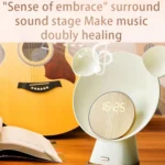 Night Light Smart Speaker Wireless Charging Atmosphere Light Alarm Clock - Image 7