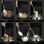 Kacheeg Household Stainless Steel Spatula Kitchenware Kitchen Cooking Tools - Image 9