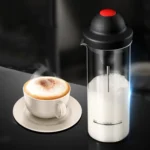 Kacheeg Electrical Stainless Steel Coffee Whisk Portable Whipping Milk Froth Mixer - Image 10