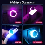 Car Diamond Model USB Ambient Light Charge-Free Plug And Play LED Decorative Lights - Image 8