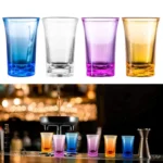 35ml Bar Party Acrylic Colorful Cup Mini Liquor Glass - Image 2