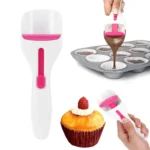Cupcake Scoop Can Push Labor-saving Batter Chocolate Sauce Measuring Spoon