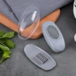 2-in-1 Manual Garlic Press Rocker Garlic Mincer Crusher - Image 3