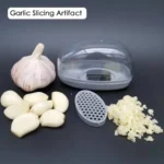 2-in-1 Manual Garlic Press Rocker Garlic Mincer Crusher - Image 6