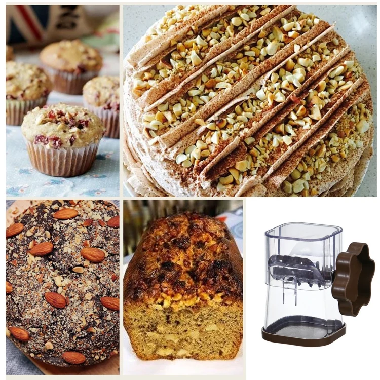 TBD06043455_B6.webp Nut Chocolate Manual Crusher Food Chopper Grinder for Making Toppings - Image 7