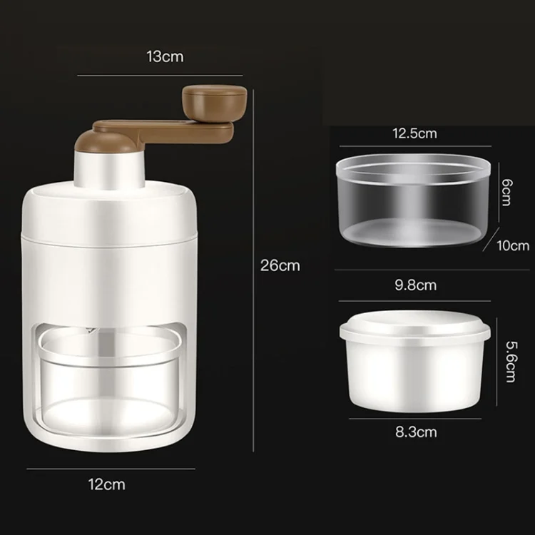 TBD06043466_B1.webp Kacheeg Small Home Ice Shaving Machine Hand-Cranked Ice Crusher - Image 2