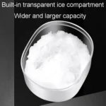 Kacheeg Small Home Ice Shaving Machine Hand-Cranked Ice Crusher - Image 3