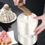 Kacheeg Small Home Ice Shaving Machine Hand-Cranked Ice Crusher - Image 10