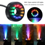 Waterproof LED Light Small Water Pump Fish Tank Fountain Filtration Circulation Submersible Pump EU Plug - Image 7