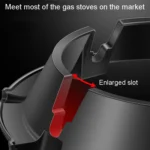 Kacheeg Household Gas Stove Gathering Fire Energy Saving Cover Kitchen Non-Slip Windscreen - Image 4