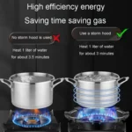 Kacheeg Household Gas Stove Gathering Fire Energy Saving Cover Kitchen Non-Slip Windscreen - Image 8