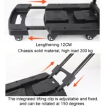 Folding Hand Trolley Portable Luggage Handling Turtle Cart - Image 3
